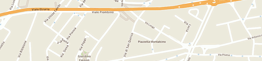 Mappa della impresa pippa manuele a FIRENZE