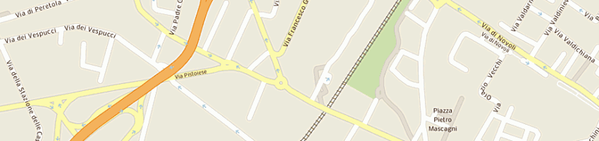 Mappa della impresa mugnaini mirko a FIRENZE