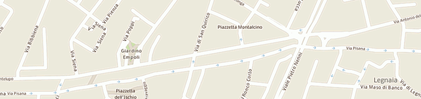 Mappa della impresa vezzi franco a FIRENZE
