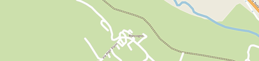 Mappa della impresa pizzeria stella a PERGINE VALSUGANA