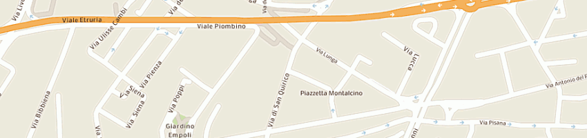 Mappa della impresa quercioli roberto a FIRENZE