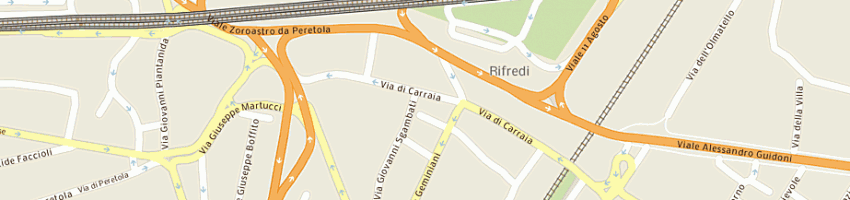 Mappa della impresa cerimonia vincenzo a FIRENZE