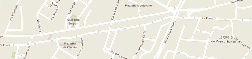 Mappa della impresa la ferramenta di grazzini mirko a SCANDICCI