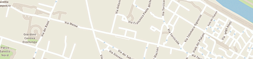 Mappa della impresa ciappi pierpaolo a FIRENZE