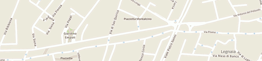 Mappa della impresa olivi motori di olivi vittorio a FIRENZE