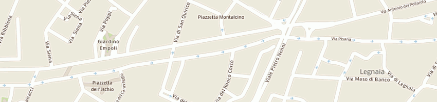 Mappa della impresa case del popolo a FIRENZE