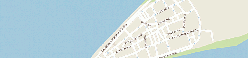 Mappa della impresa aquilano alfonso a ORBETELLO