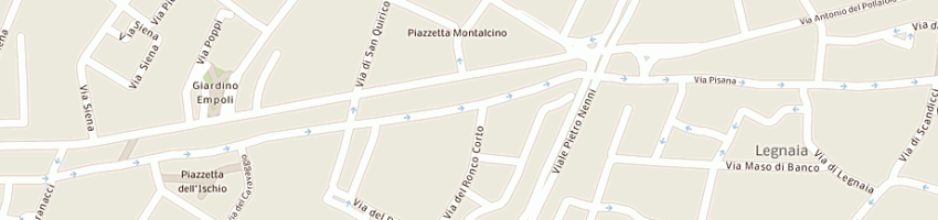 Mappa della impresa silvia studio a FIRENZE