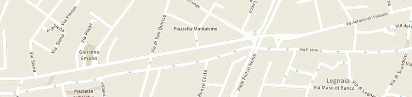 Mappa della impresa pecchioli renato e c (snc) a FIRENZE