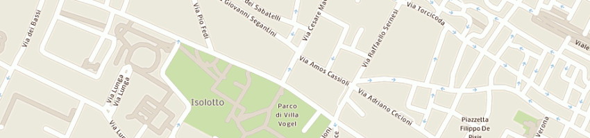 Mappa della impresa salveti flavio a FIRENZE