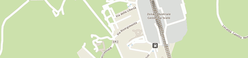 Mappa della impresa dei danilo a MONTERIGGIONI