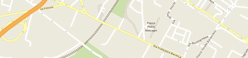 Mappa della impresa aeffe sdf di banchi ado e vannozzi franco a FIRENZE