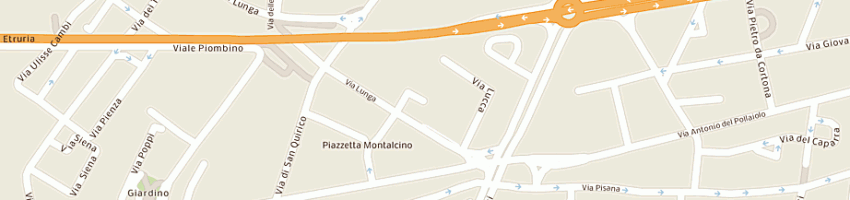 Mappa della impresa semat (srl) a FIRENZE