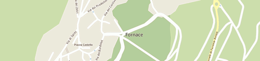 Mappa della impresa porfidi carnielli (snc) a FORNACE