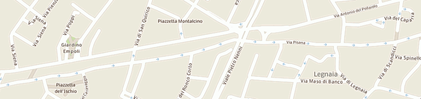 Mappa della impresa rosi gino a FIRENZE