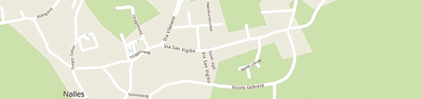 Mappa della impresa hotel garni laura a NALLES
