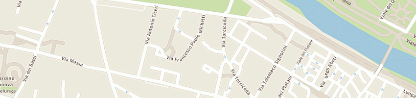 Mappa della impresa coccioni daniela a FIRENZE