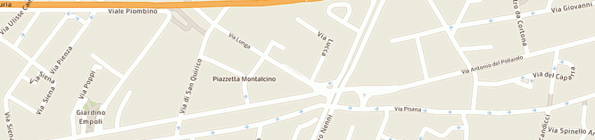 Mappa della impresa zanellati franco a FIRENZE