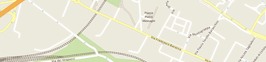 Mappa della impresa rey carpets sas a FIRENZE