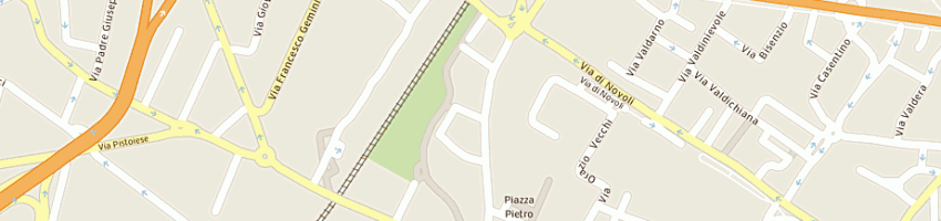 Mappa della impresa autoscuola franco di morrone francesco a FIRENZE
