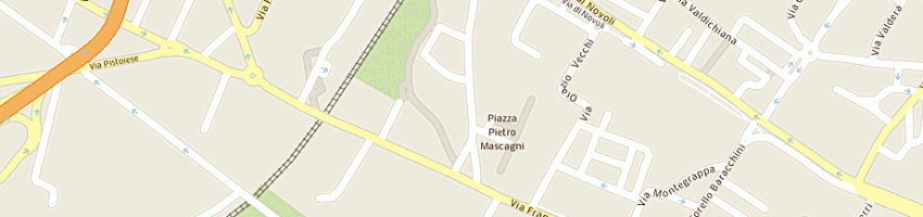 Mappa della impresa mp consulenza automobilistica (sas) a FIRENZE