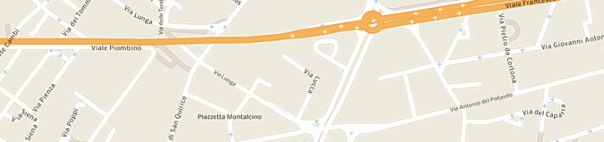 Mappa della impresa la freccia fiorentina a FIRENZE