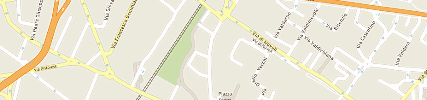 Mappa della impresa beca marketing srl a FIRENZE