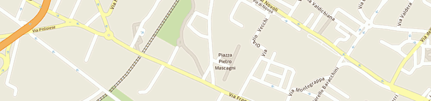 Mappa della impresa tieffe a FIRENZE