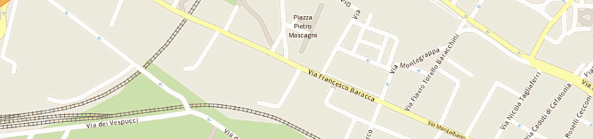 Mappa della impresa cips di fornaciai gabriele e c sas a FIRENZE