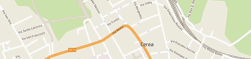 Mappa della impresa antica enoteca bellintani di alessandro pettene e c snc a CEREA