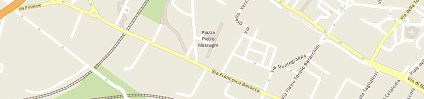 Mappa della impresa studio dentistico ortodontico associato dottmascagni e e dottluperi a FIRENZE