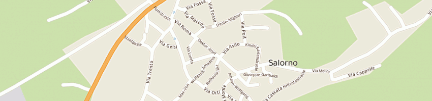 Mappa della impresa mode abs sas a SALORNO