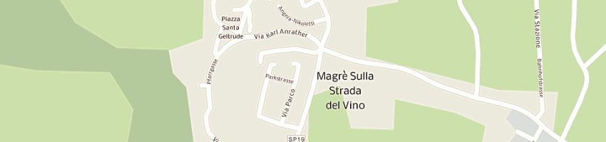 Mappa della impresa pfaffstaller hugo e c s n c a MAGRE SULLA STRADA DEL VINO