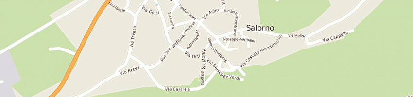 Mappa della impresa okrea srl a SALORNO