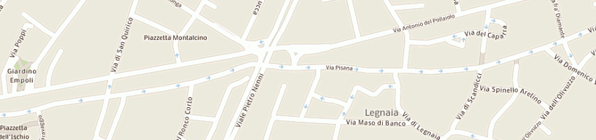 Mappa della impresa fiori di testa di melania maleci a FIRENZE