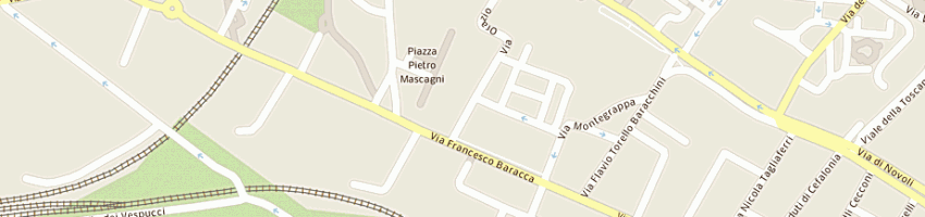 Mappa della impresa florence leader srl a FIRENZE