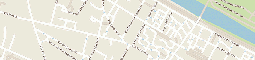 Mappa della impresa baylon (sas) a FIRENZE