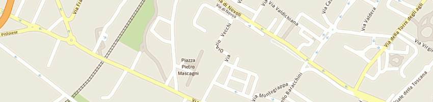 Mappa della impresa mgm srl a FIRENZE