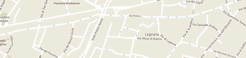 Mappa della impresa pelletterie josi a FIRENZE
