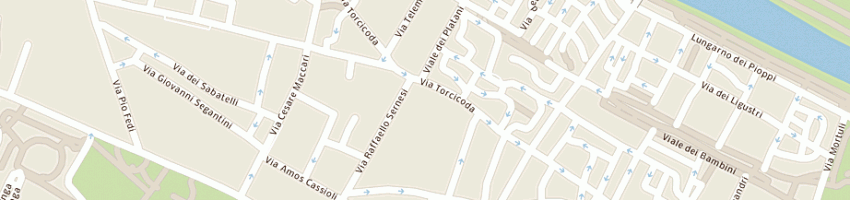 Mappa della impresa genzani luigi a FIRENZE