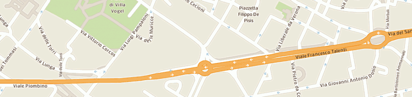 Mappa della impresa studio talenti srl a FIRENZE