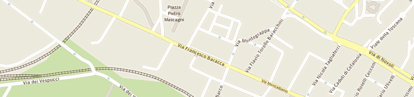 Mappa della impresa chellini alfredo a FIRENZE