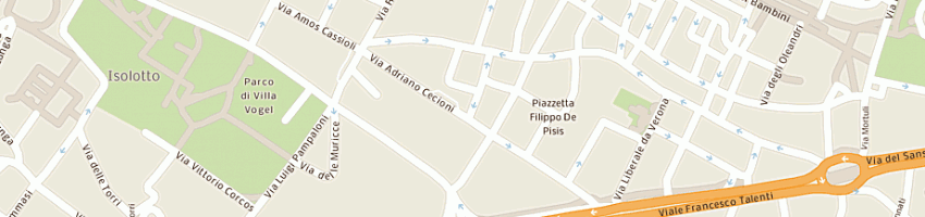 Mappa della impresa caffe' dei mori di lorenzi giuliana a FIRENZE