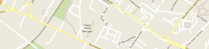 Mappa della impresa lucchetti vittorio a FIRENZE