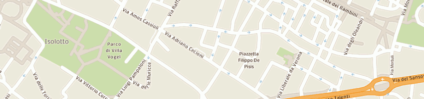 Mappa della impresa gianfy pelletterie srl a FIRENZE