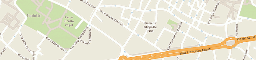 Mappa della impresa agenzia libraria toscana srl a FIRENZE