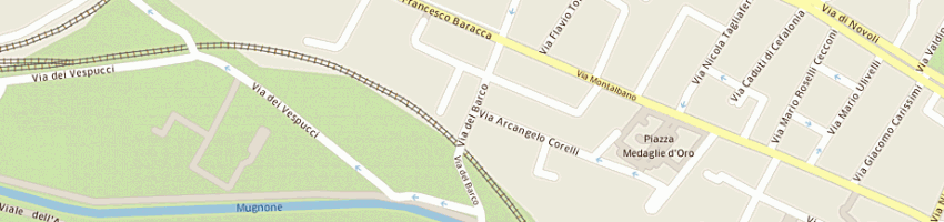 Mappa della impresa ristorante settimo a FIRENZE