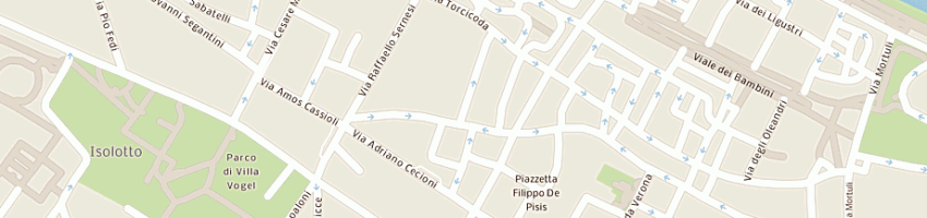 Mappa della impresa tani ivano srl a FIRENZE