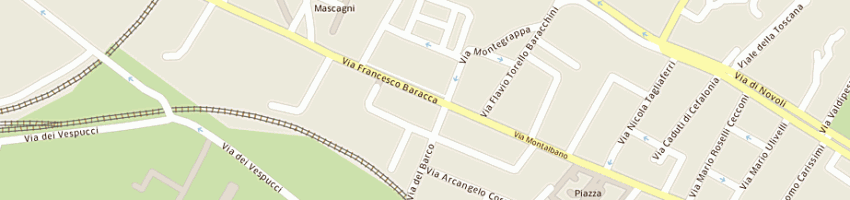 Mappa della impresa esse libro sas di scaglioni gian luigi e c a FIRENZE