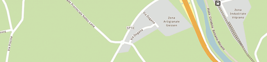 Mappa della impresa mein beck sas di oeggl manfred e c a NALLES